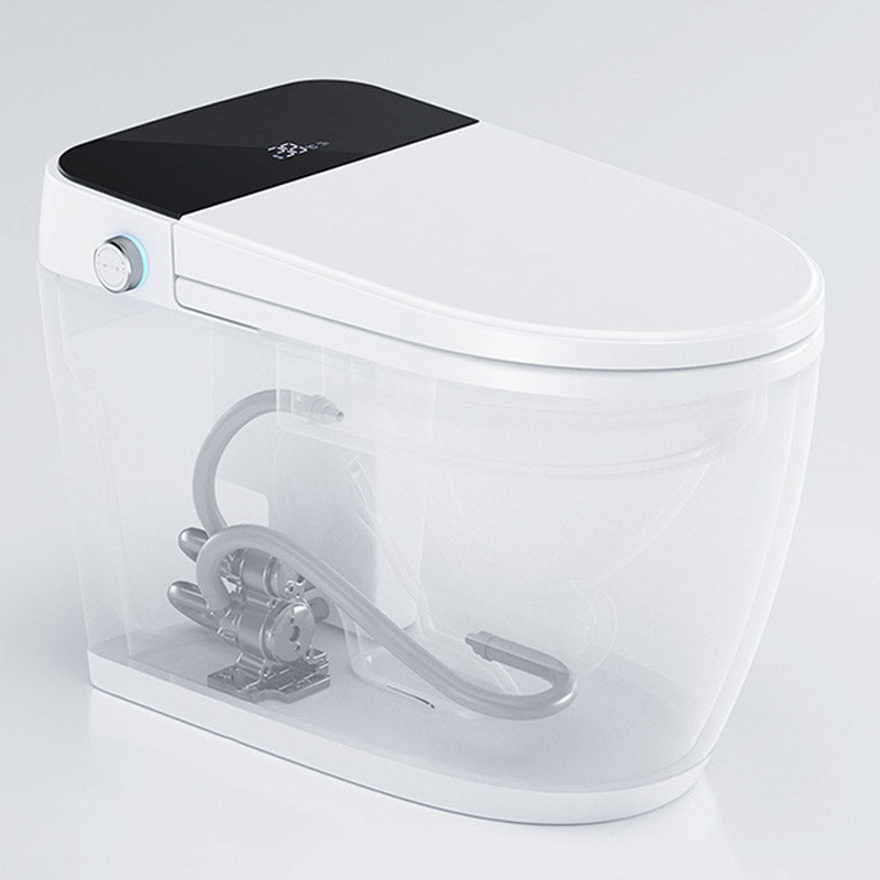 Floor Mounted Toilet One-Piece Toilet Siphon Jet Porcelain Toilet Bowl