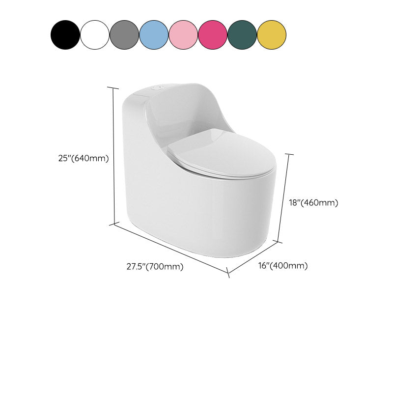 Contemporary All-In-One Toilet Bowl Floor Mounted Urine Toilet for Bathroom