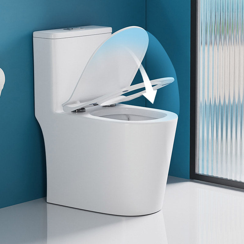 Traditional All-In-One Toilet Bowl Floor Mounted White Urine Toilet for Bathroom