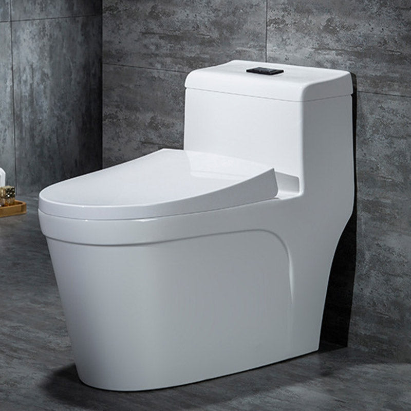 Traditional One Piece Toilet Bowl Floor Mounted White Urine Toilet for Bathroom