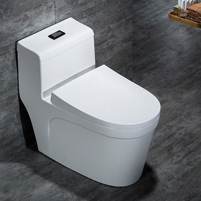 Traditional One Piece Toilet Bowl Floor Mounted White Urine Toilet for Bathroom