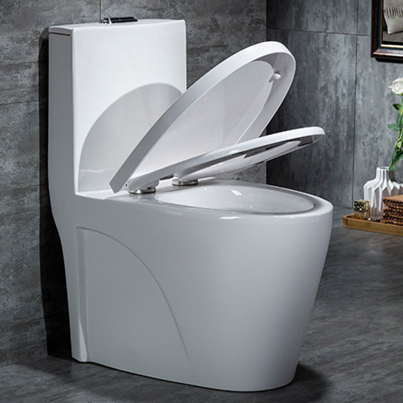 Traditional One Piece Toilet Bowl Floor Mounted White Urine Toilet for Bathroom