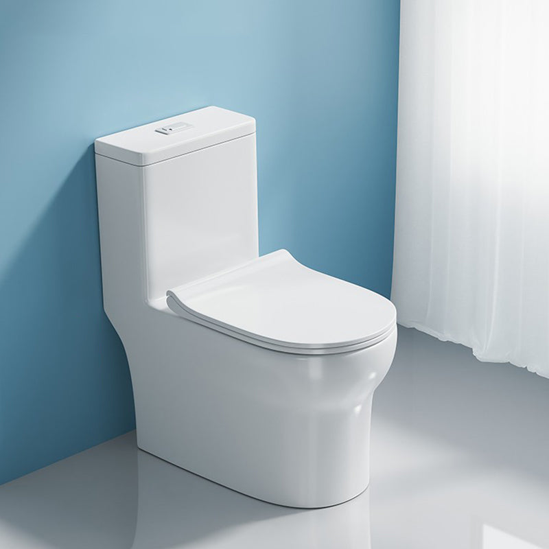 Modern 1-Piece Toilet Bowl Floor Mounted White Urine Toilet for Bathroom