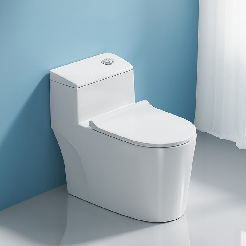 Modern 1-Piece Toilet Bowl Floor Mounted White Urine Toilet for Bathroom