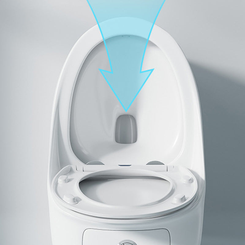 Modern 1-Piece Toilet Bowl Floor Mounted White Urine Toilet for Bathroom
