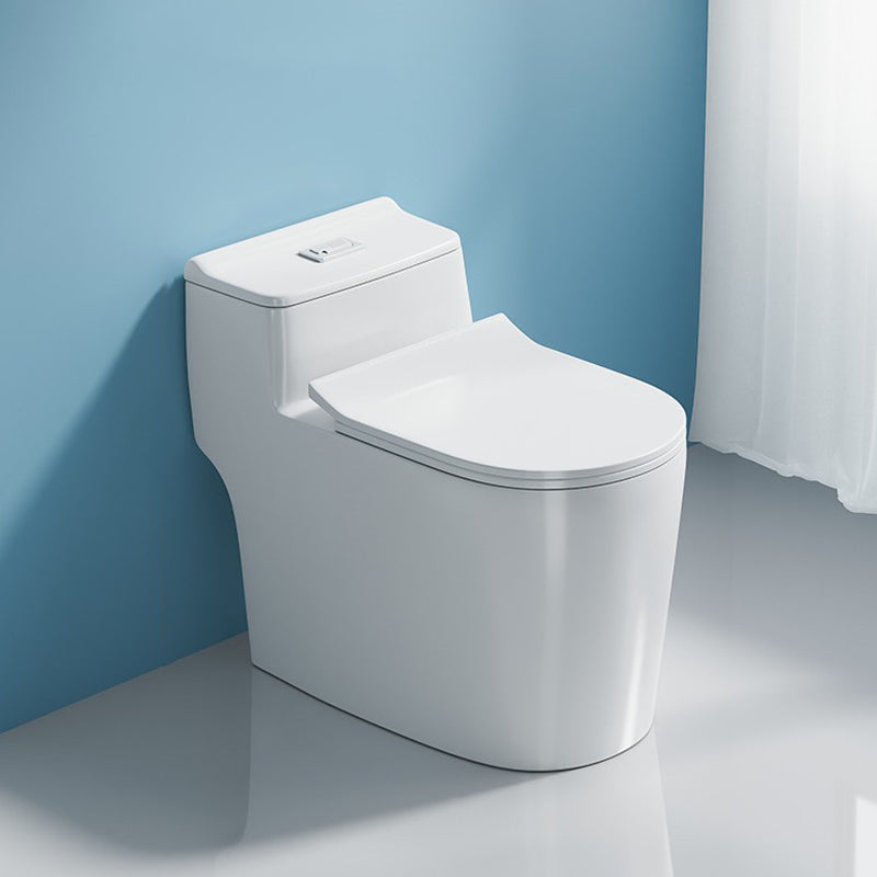Modern 1-Piece Toilet Bowl Floor Mounted White Urine Toilet for Bathroom