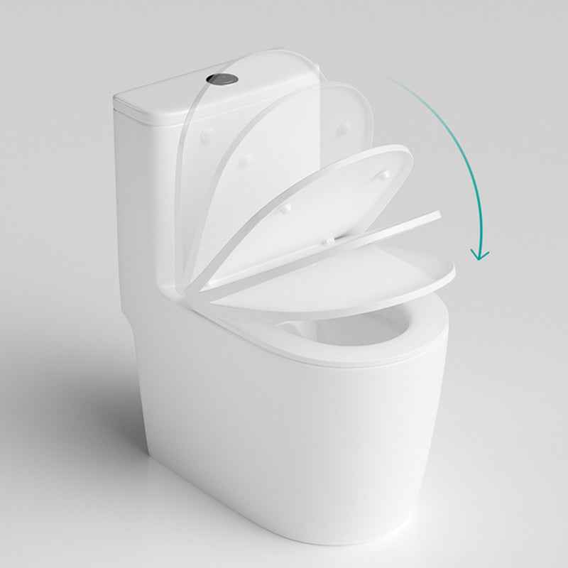 Traditional All-In-One Toilet Floor Mounted White Urine Toilet for Bathroom