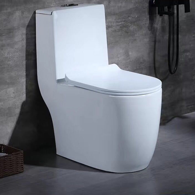 Traditional One Piece Toilet Bowl Floor Mounted White Urine Toilet for Bathroom