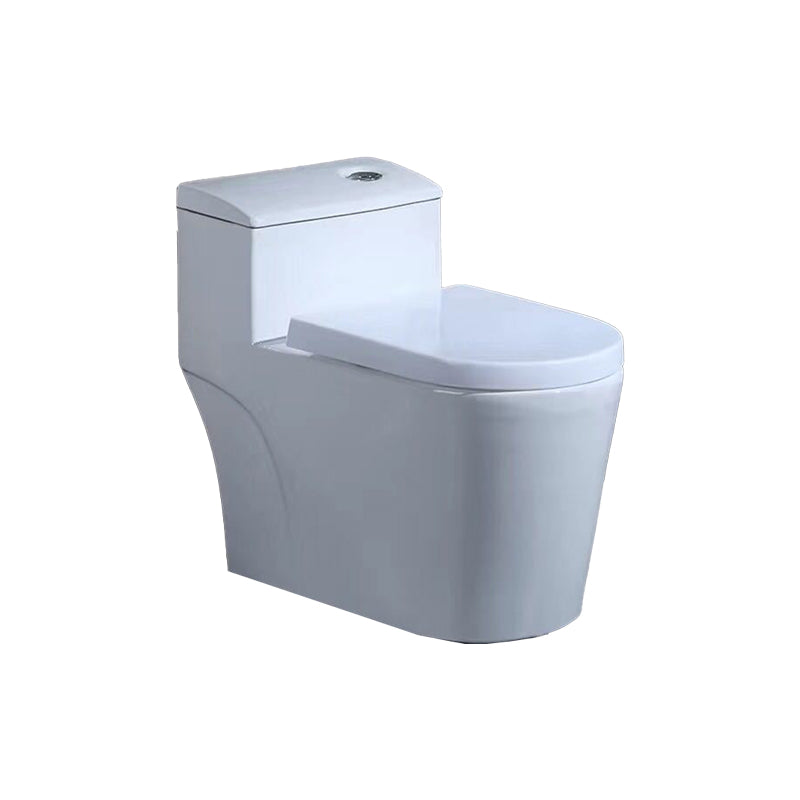 Traditional One Piece Toilet Bowl Floor Mounted White Urine Toilet for Bathroom