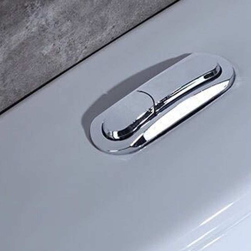 Traditional One Piece Toilet Bowl Floor Mounted White Urine Toilet for Bathroom