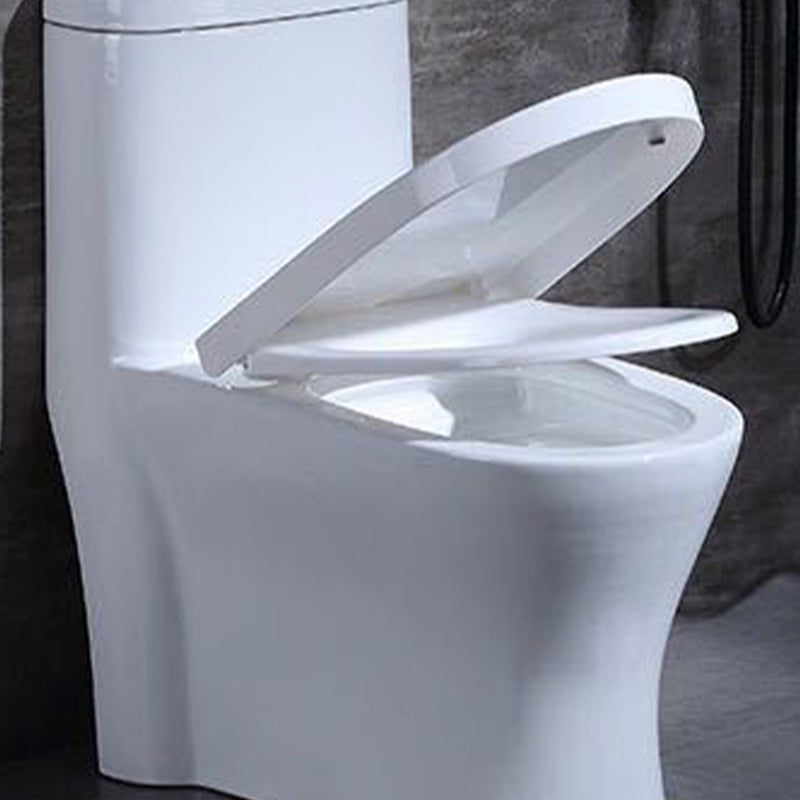 Traditional One Piece Toilet Bowl Floor Mounted White Urine Toilet for Bathroom