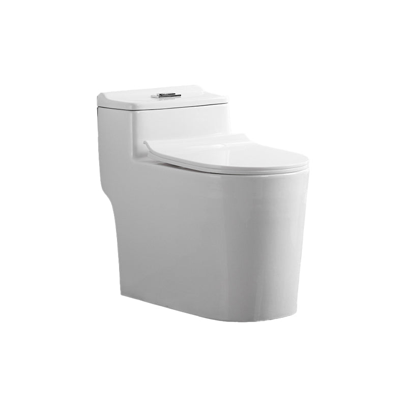Contemporary One Piece Toilet Bowl Floor Mount White Urine Toilet for Bathroom