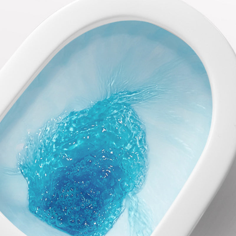 Contemporary One Piece Toilet Bowl Floor Mount White Urine Toilet for Bathroom