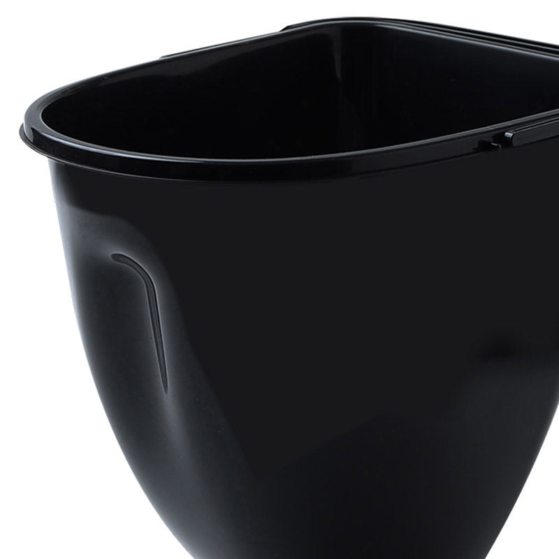 Contemporary Plastic Toilet Floor Mounted Toilet Bowl with Slow Close Seat for Washroom