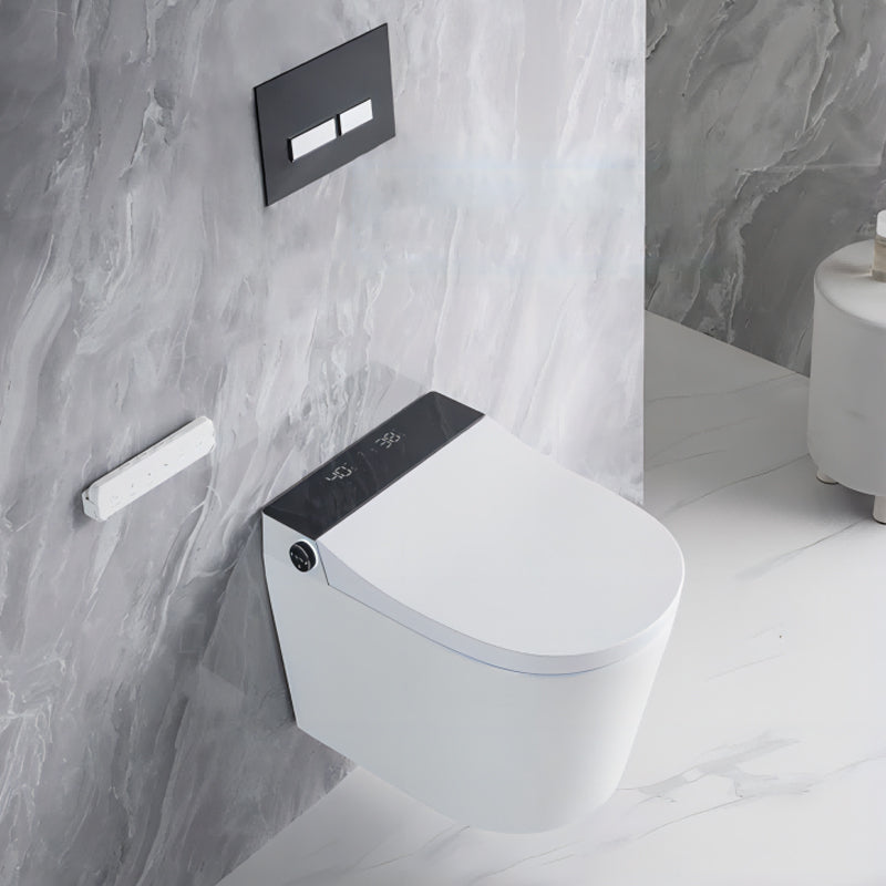 Contemporary Wall Mount Toilet Bowl Concealed Tank Urine Toilet for Bathroom