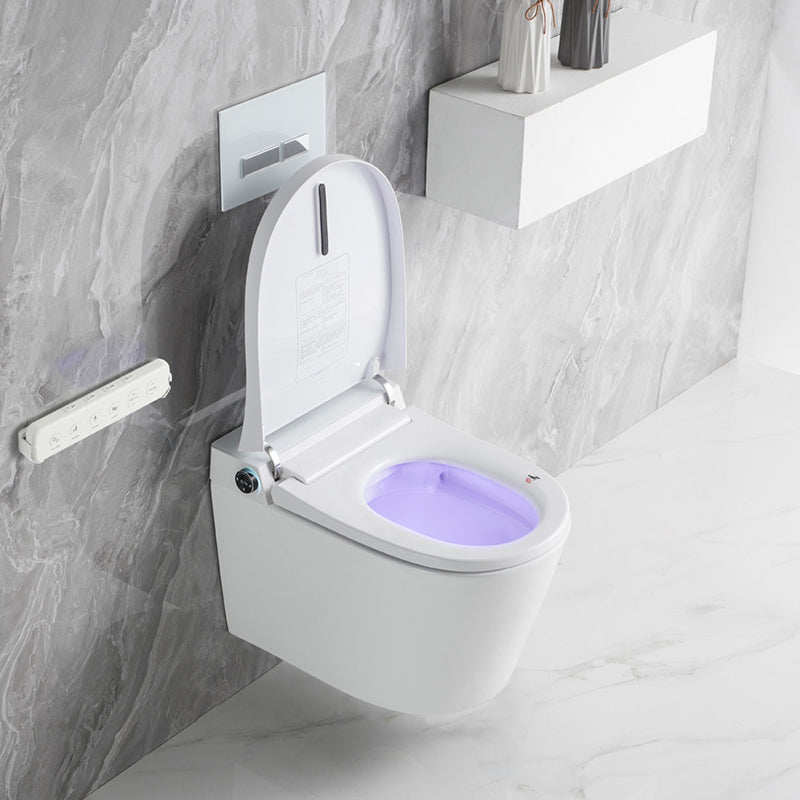 Contemporary Wall Mount Toilet Bowl Concealed Tank Urine Toilet for Bathroom