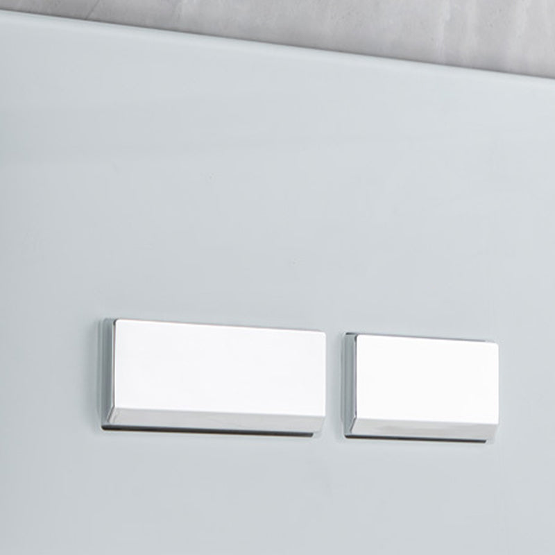 Contemporary Wall Mount Toilet Bowl Concealed Tank Urine Toilet for Bathroom