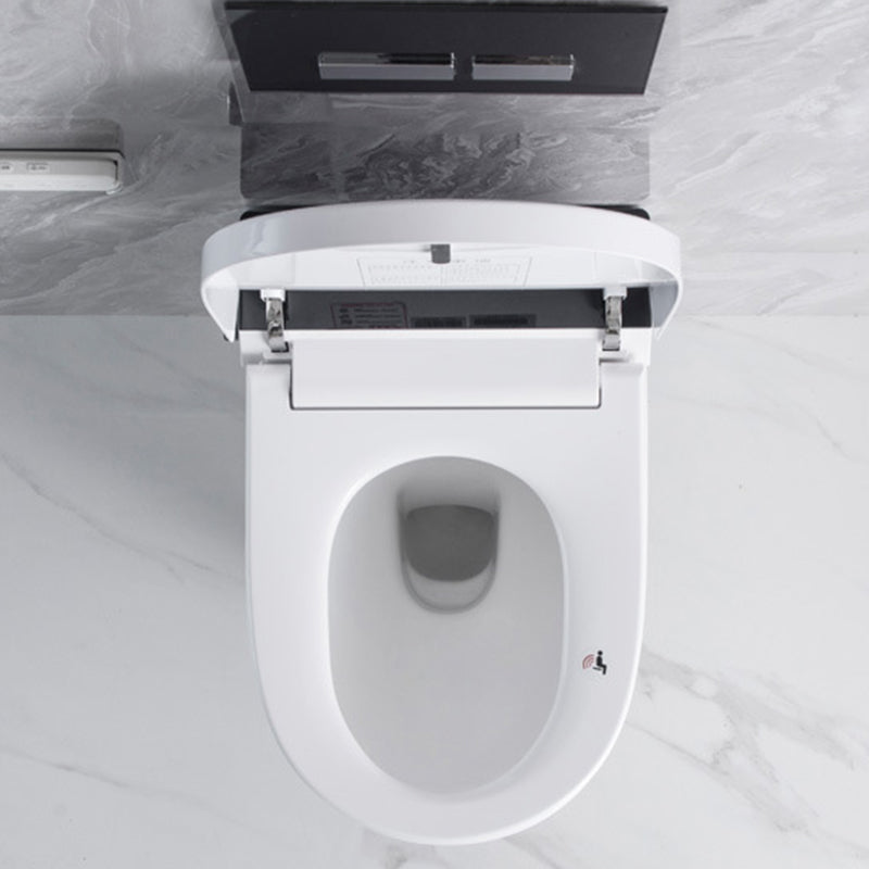 Contemporary Wall Mount Toilet Bowl Concealed Tank Urine Toilet for Bathroom