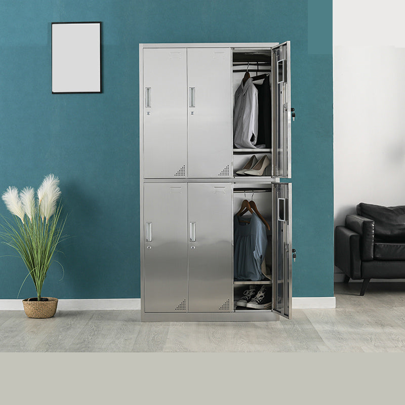 Metal Cabinet for Bathroom Contemporary Storage Cabinet with Hinged Door