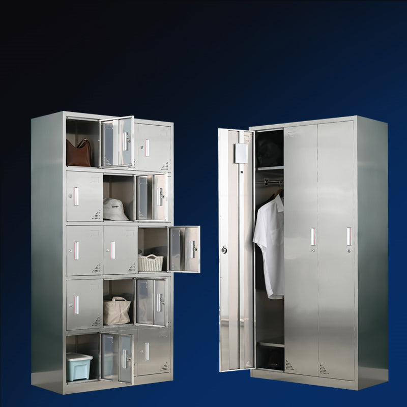Metal Cabinet for Bathroom Contemporary Storage Cabinet with Hinged Door