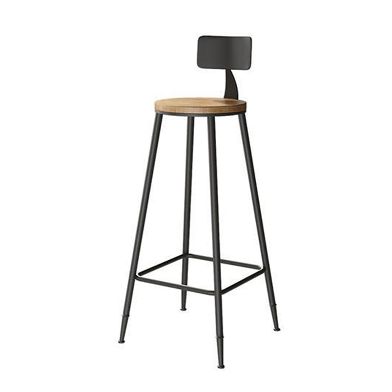 Industrial Style Bar Set 1/7 Pieces Solid Wood Rectangle Pub Dining Set