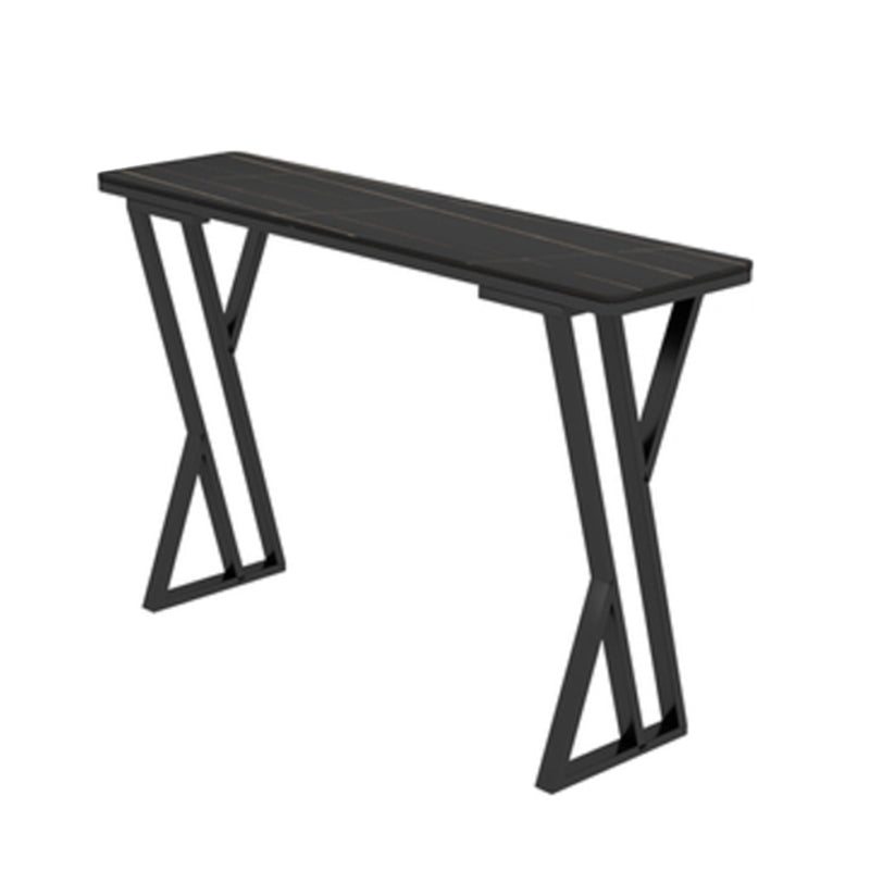 1/5 Pieces Bar Stool and Table Set Rectangular Modern Pub Table Set