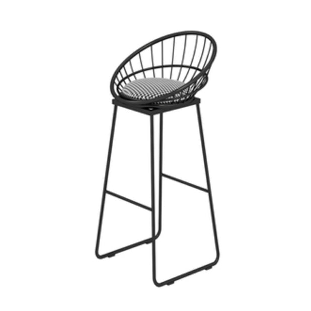 1/5 Pieces Bar Stool and Table Set Rectangular Modern Pub Table Set