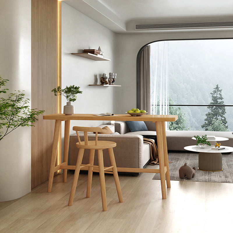 1/2/3 Pieces Counter Height Pub Set Solid Wood Pub Dining Set