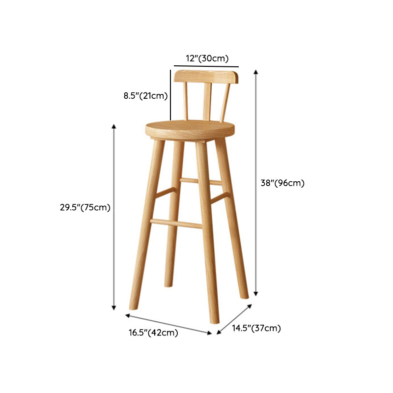 1/2/3 Pieces Counter Height Pub Set Solid Wood Pub Dining Set