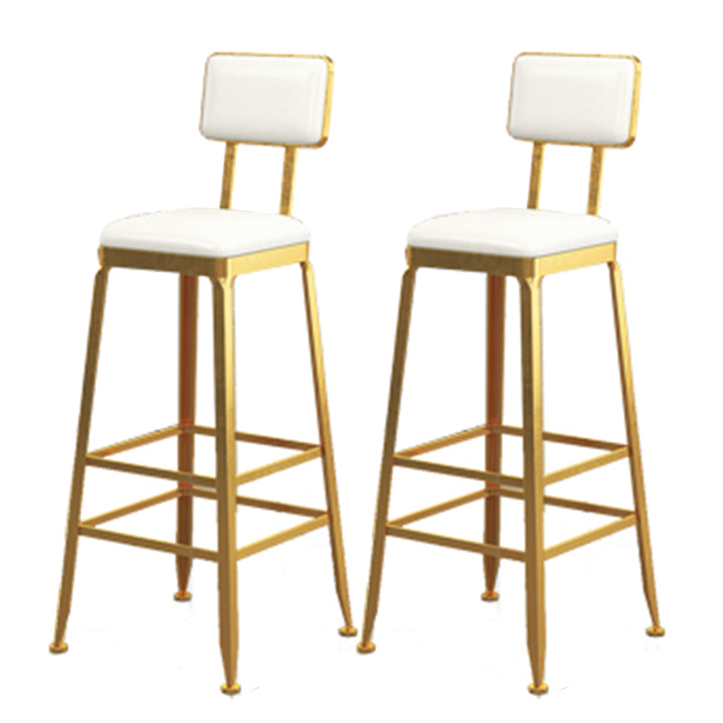 Glam Rectangle Pub Table Set 1/2/5 Pieces Faux Marble Pub Set for Indoor