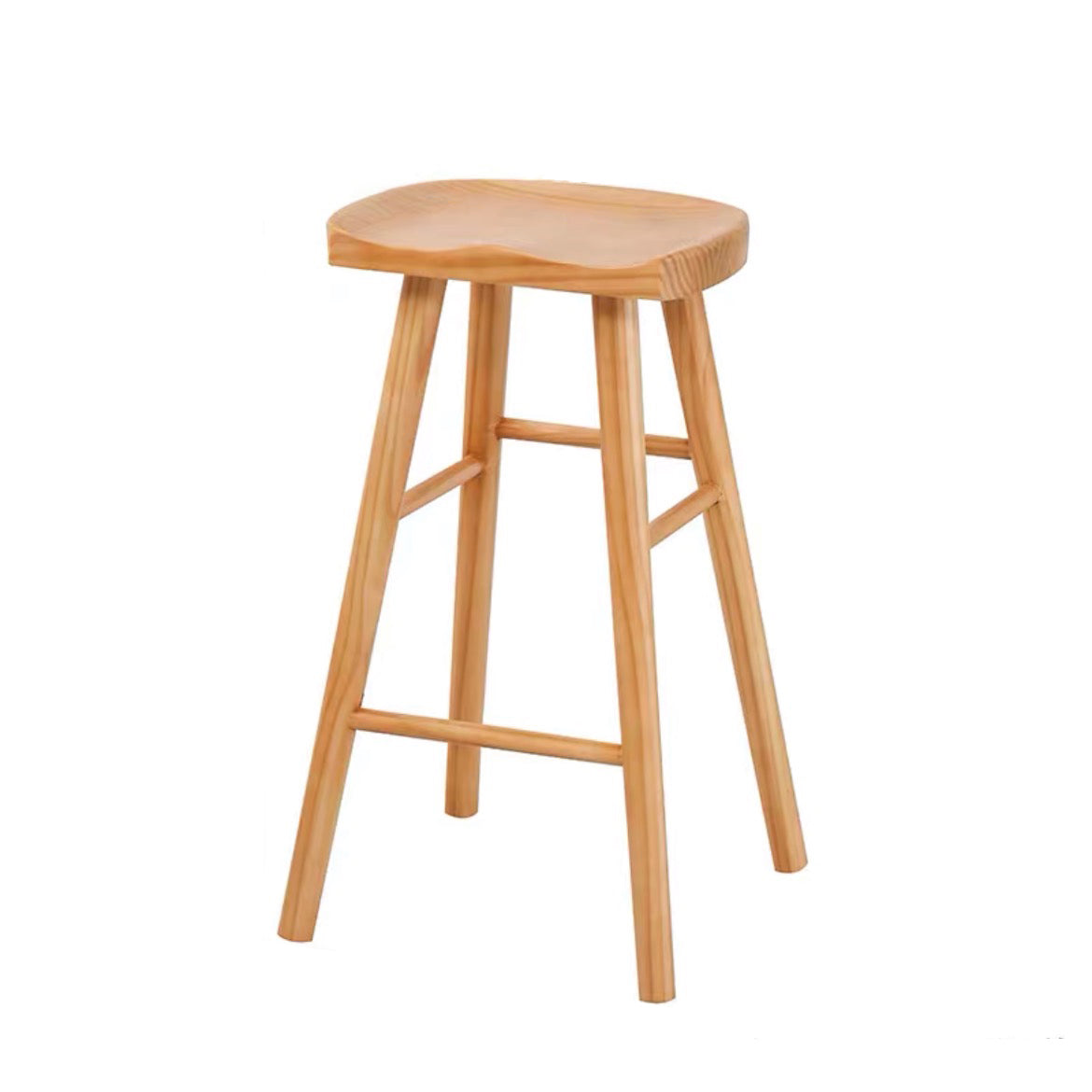 Rectangular Pub Table Set 1/4/5 Pieces Solid Wood Pub Dining Set