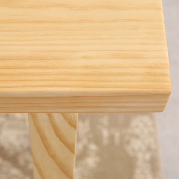 Rectangular Pub Table Set Solid Wood 1/2/3 Pieces Table and Stools