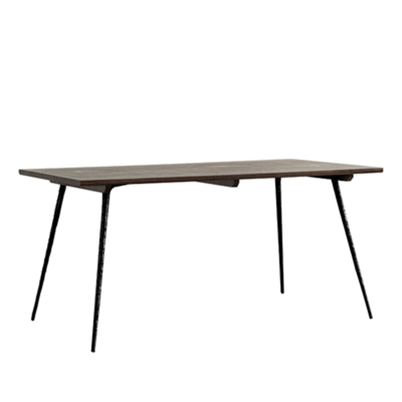 Industrial Dining Set 1/5/6/7 Pcs Solid Wood Dining Table and Armless Chairs