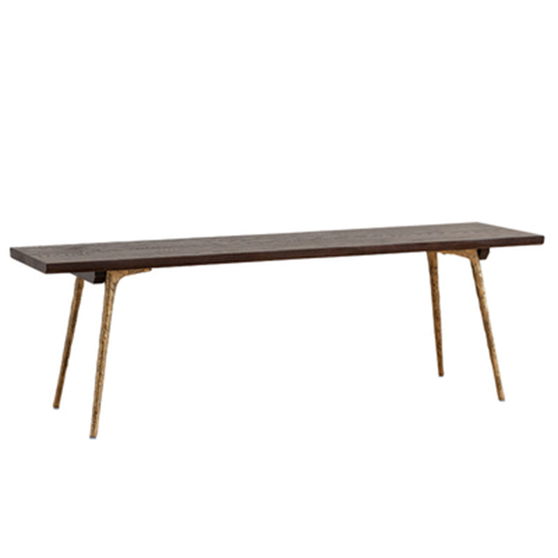 Industrial Dining Set 1/5/6/7 Pcs Solid Wood Dining Table and Armless Chairs