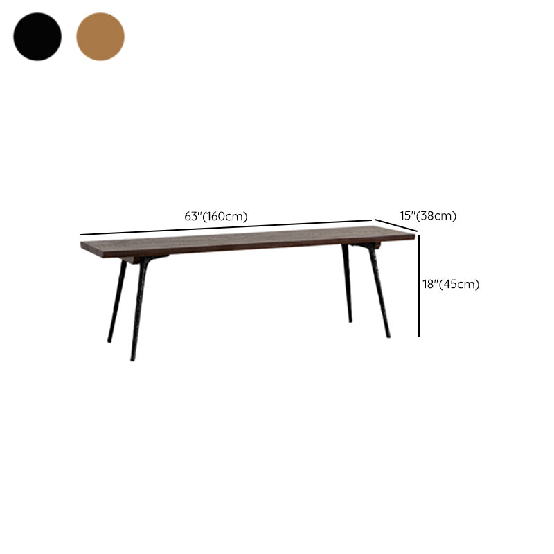 Industrial Dining Set 1/5/6/7 Pcs Solid Wood Dining Table and Armless Chairs