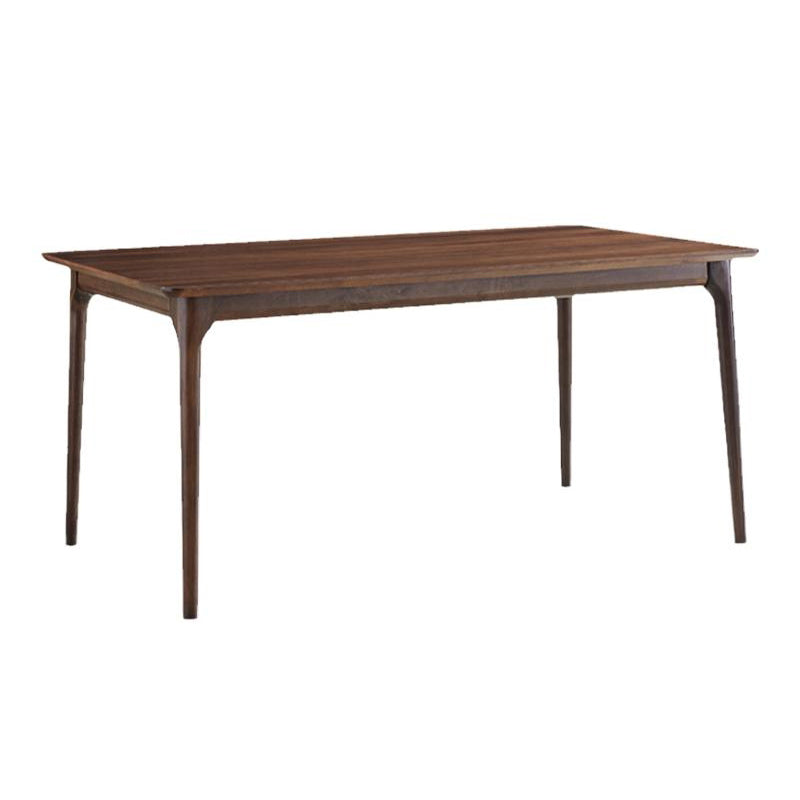 Modern Dining Set 1/3/4/5 Pcs Rectangle Solid Wood Dining Table and Chairs