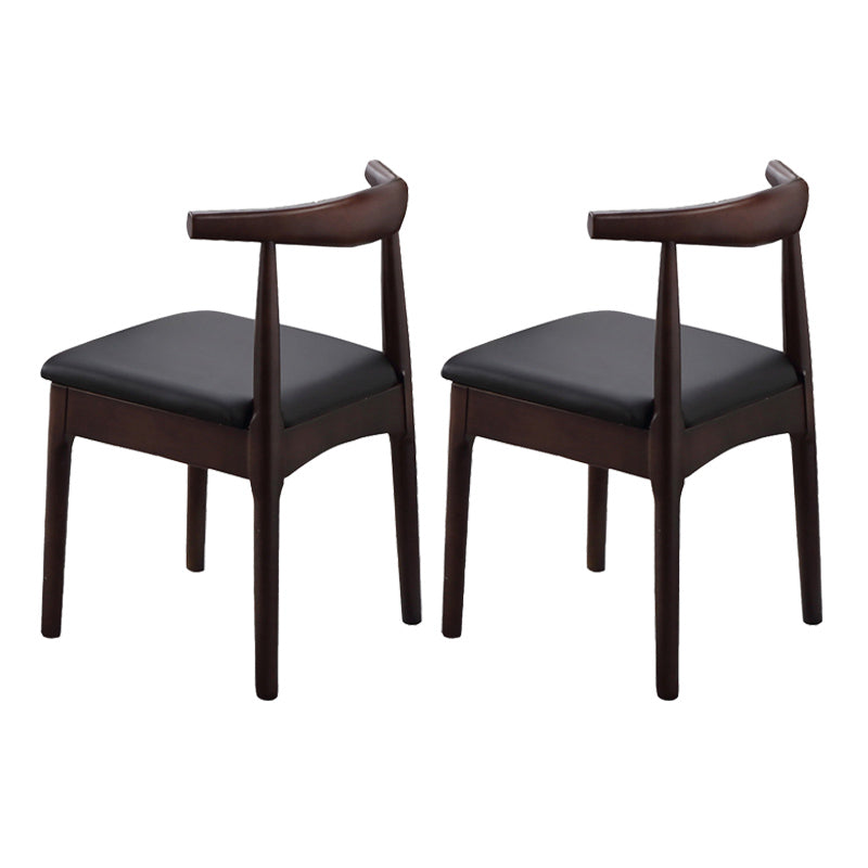 Traditional 1/2/5/6 Pieces Furniture Solid Wood Rectangle Dining Table Set in Brown