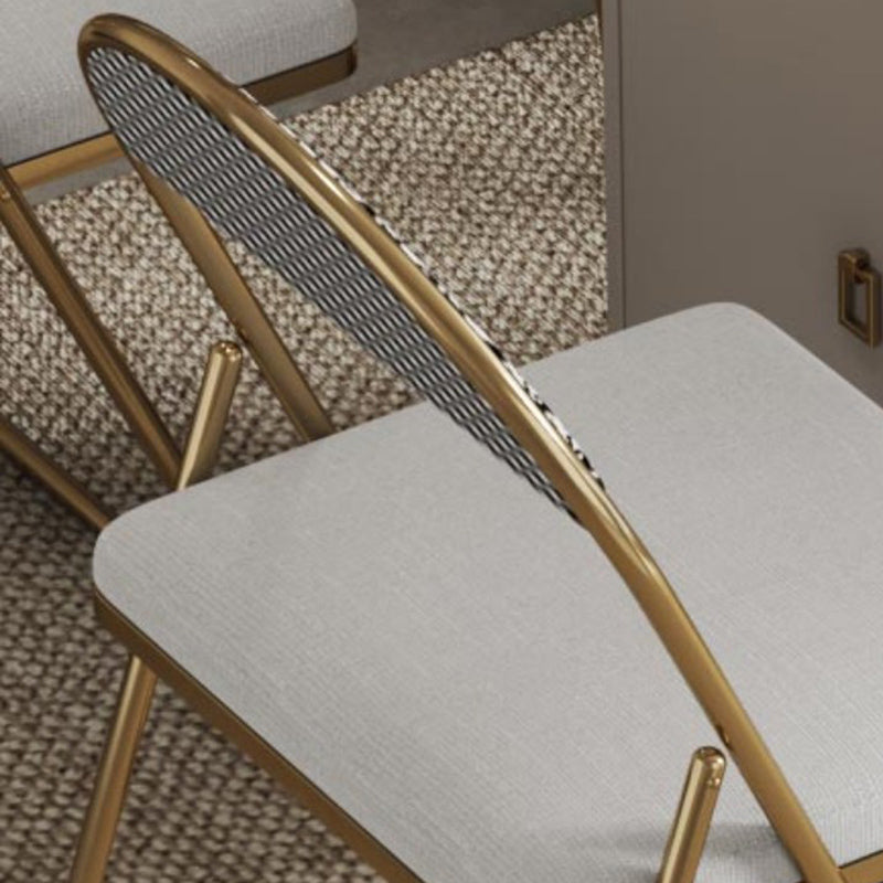 Folding Dining Table Set 1/3/5/7 Pcs Sintered Stone Dining Table with Armless Chairs