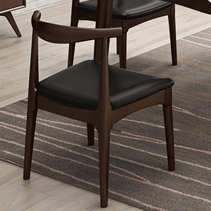 Contemporary 1/2/5/7 Pieces Furniture Rectangle Solid Wood Dining Room Set for Home