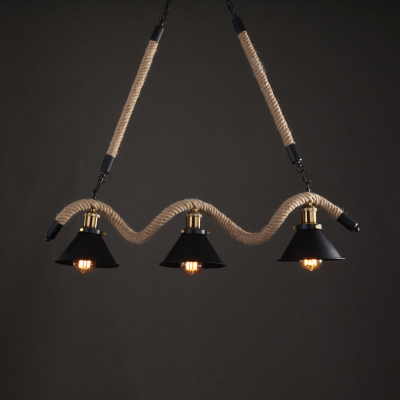 Industrial Style Island Light Simple Pendant Lighting Fixture for Dining Room
