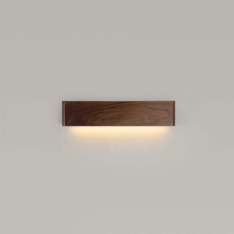 Modern Metal Wall Sconce Linear Shape Wall Light with PC Shade for Bedroom