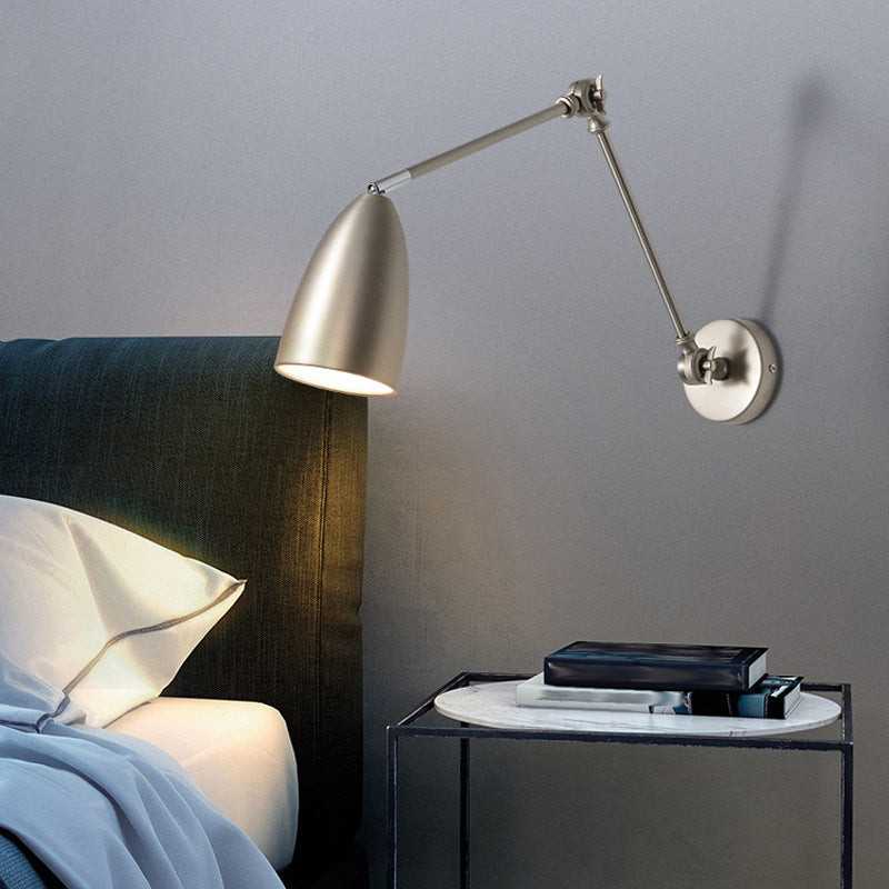 Modern Wall Lighting Fixtures Metal 1 Light Flush Mount Wall Sconce for Dining Room