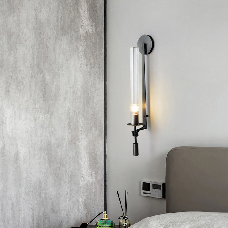 Industrial Wall Light Glass Shade Wall Light Sconce for Living Room