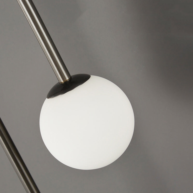Industrial Wall Light Glass Ball Shade Wall Light Sconce for Living Room