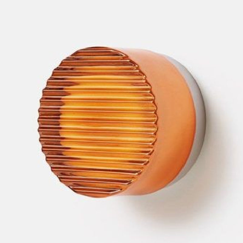 Modern Metal Wall Sconce Circle Shape 1 Light Sconce Light Fixtures