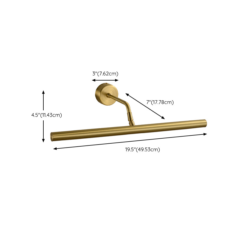 Post-Modern Vanity Lighting Cylinder Wall Light Fixture for Bathroom