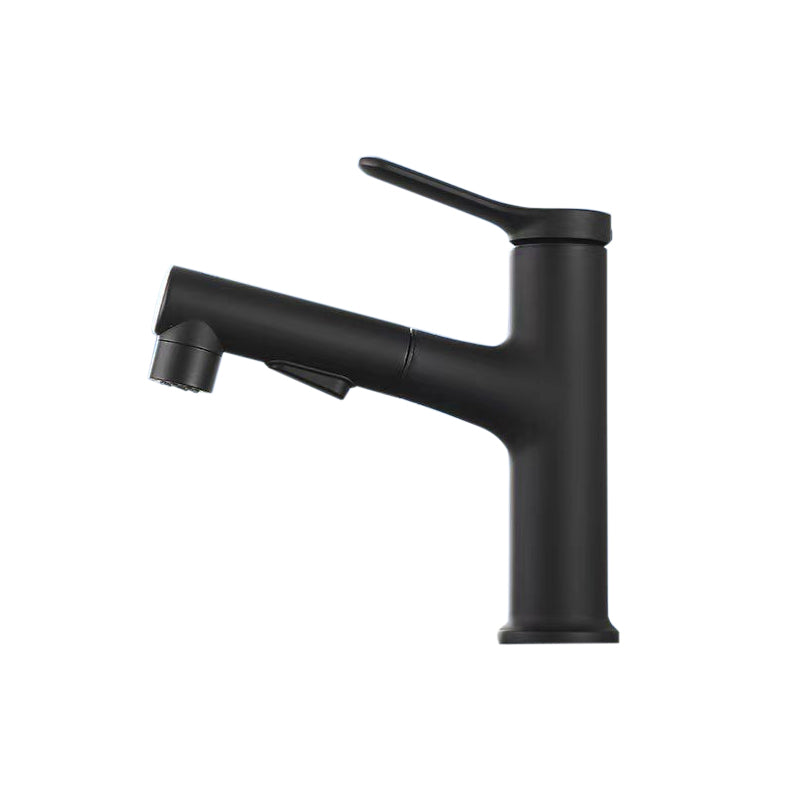 Vessel Sink Faucet Contemporary Pull-out Faucet with Swivel Spout