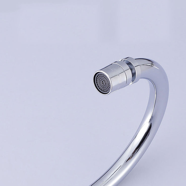 Contemporary Single Level Kitchen Faucet Lead Free Faucet in Chrome