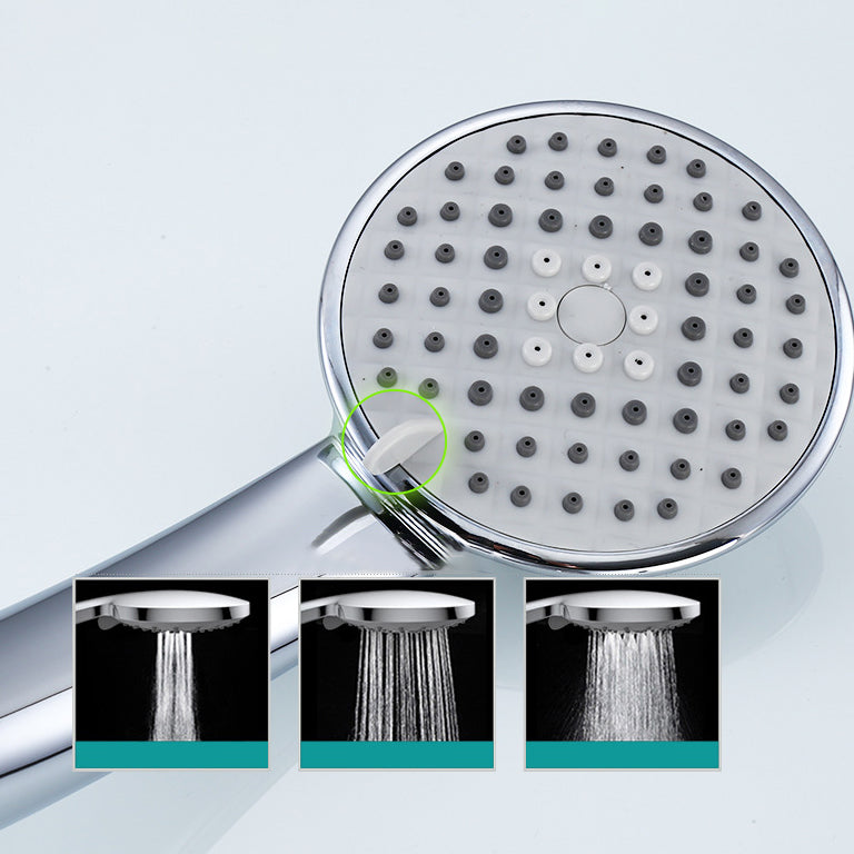 Shower System Rain Massage Jet Round Adjustable Spray Pattern Shower Trim