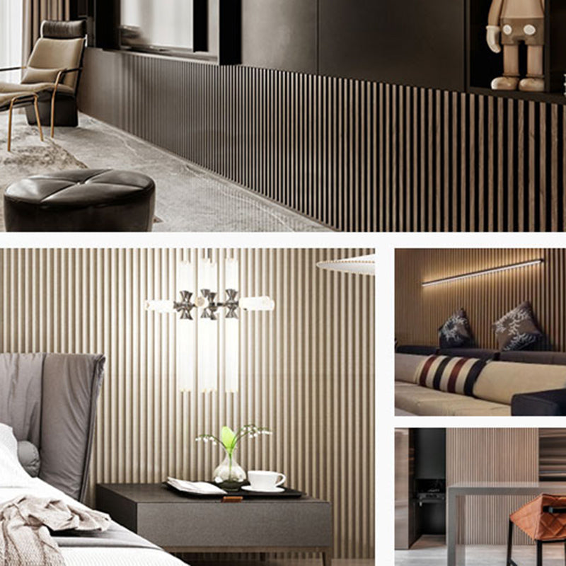Modern Wall Plank PVC Staple Soundproof Shiplap Indoor Wall Ceiling